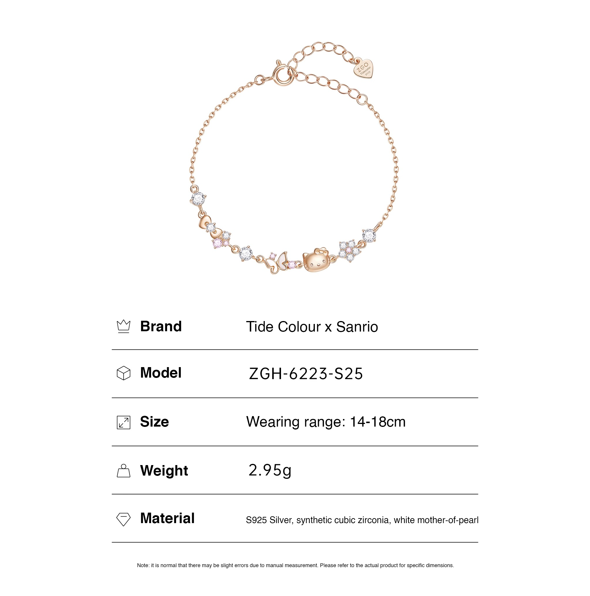 Rosé Meadow Bracelet Series