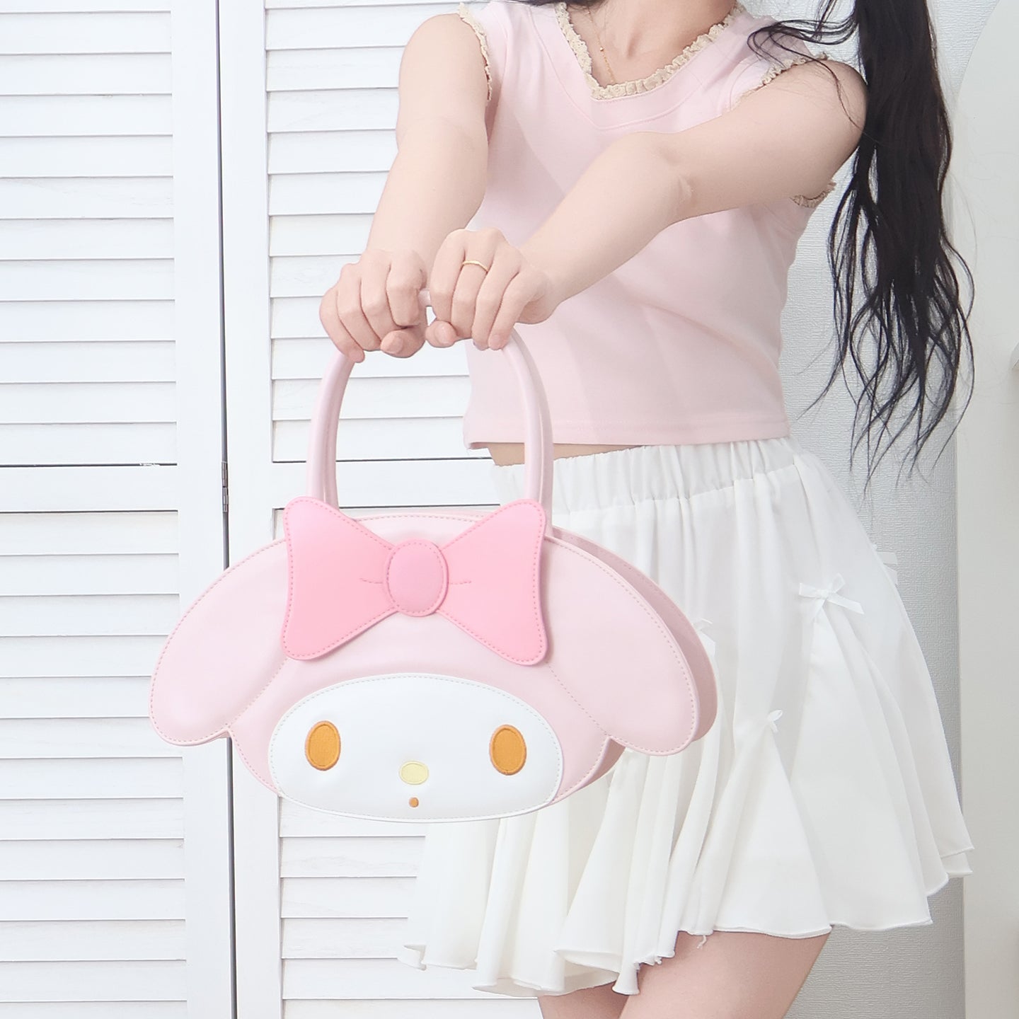 My Melody Large Purse