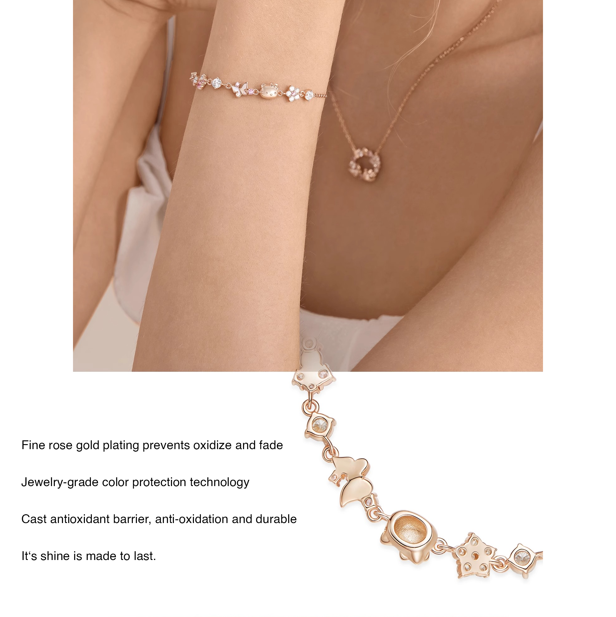 Rosé Meadow Bracelet Series